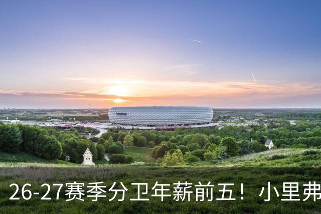 26-27赛季分卫年薪前五！小里弗斯上榜，爱德华兹仅第四